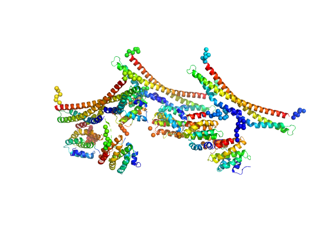 Regulator of Ty1 transposition protein 103 DNA-directed RNA polymerase II subunit RPB1 CORAL model