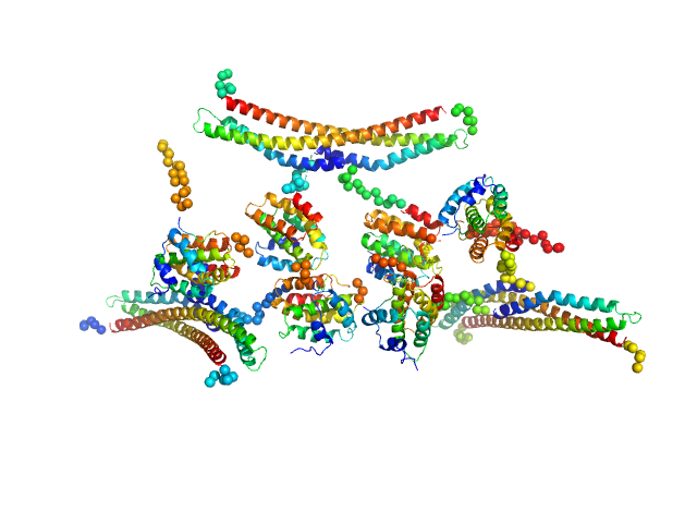 Regulator of Ty1 transposition protein 103 DNA-directed RNA polymerase II subunit RPB1 CORAL model