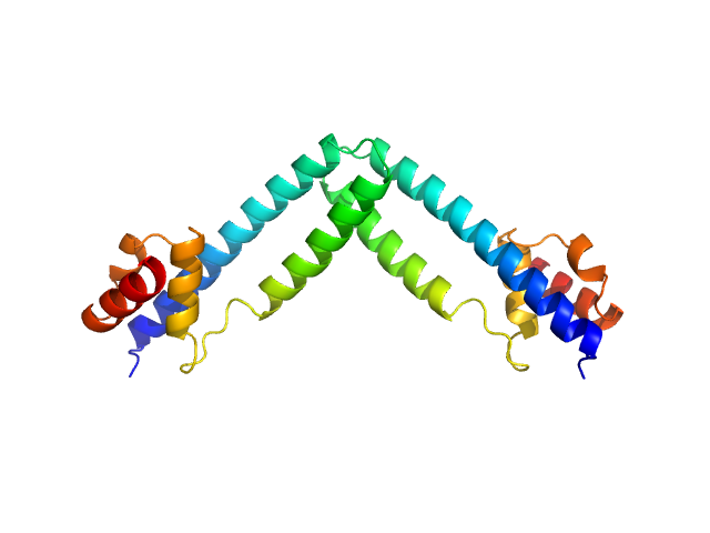 Fluorescence recovery protein SASREF model