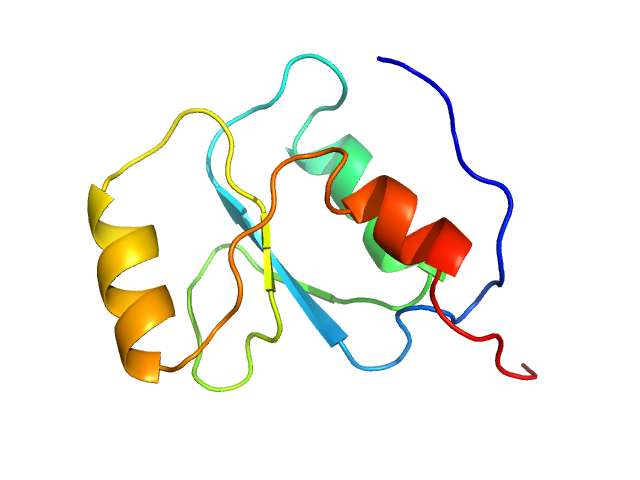 M.tb. LigA BRCT domain (DNA ligase A) PHYRE2 model