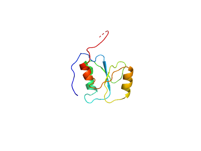 M.tb. LigA BRCT domain (DNA ligase A) ELNÉMO model