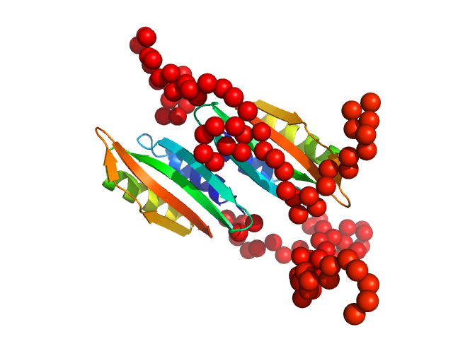 Type II secretion system protein L, periplasmic domain EOM/RANCH model