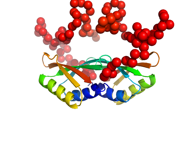 Type II secretion system protein L, periplasmic domain EOM/RANCH model
