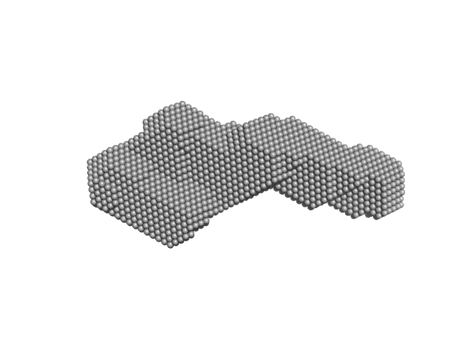 Guanylate-binding protein 1 DAMMIF model