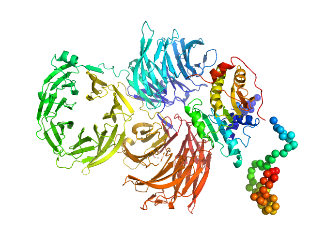 Trm7: tRNA (cytidine(32)/guanosine(34)-2'-O)-methyltransferase Trm734: Regulator of Ty1 transposition protein 10 CORAL model