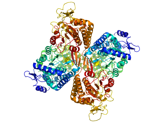 Aldehyde dehydrogenase family 16 member A1 from Homo sapiens PYMOL model