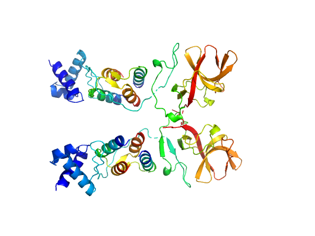 Bacillus thuringiensis LexA repressor Bacteriophage pGIL01 gp7 CHIMERA model