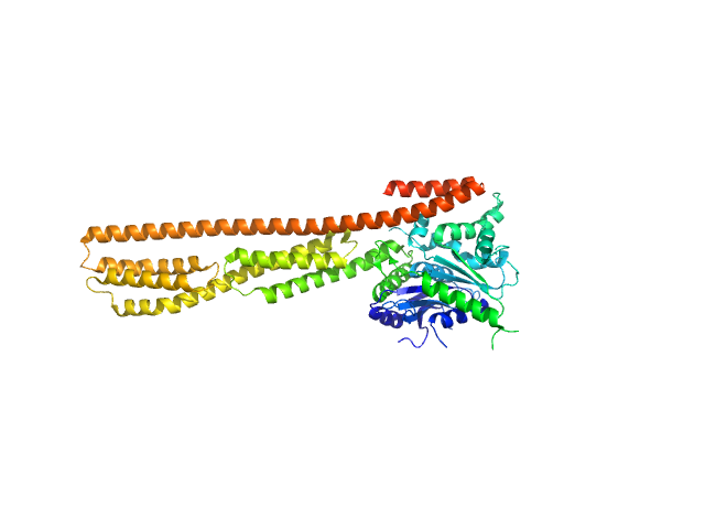 human Guanylate-binding protein 1 PYMOL model