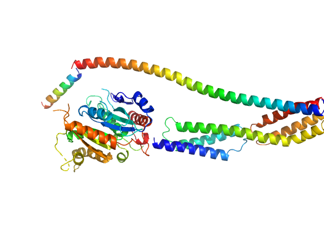 human Guanylate-binding protein 1 SASREF model