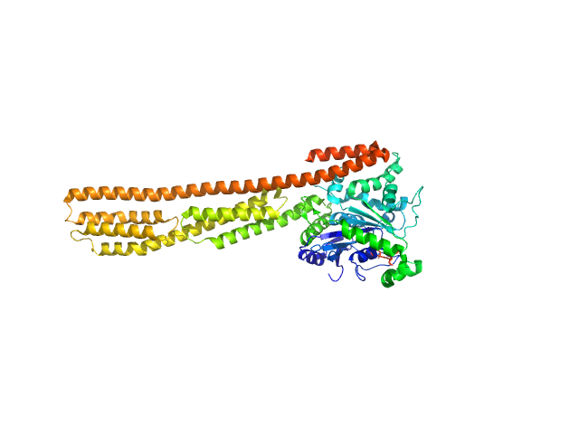 human Guanylate-binding protein 1 PYMOL model