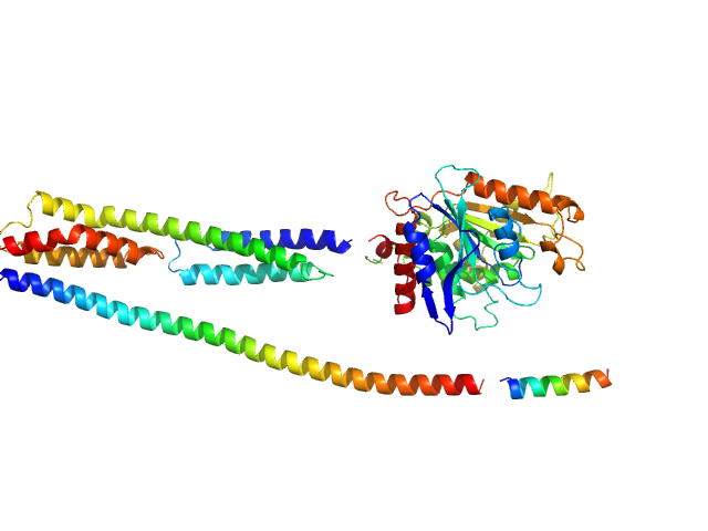 human Guanylate-binding protein 1 PYMOL model