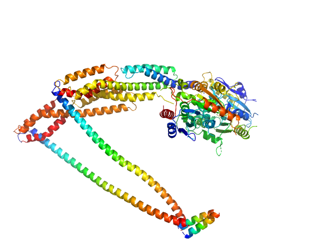 human Guanylate-binding protein 1 PYMOL model