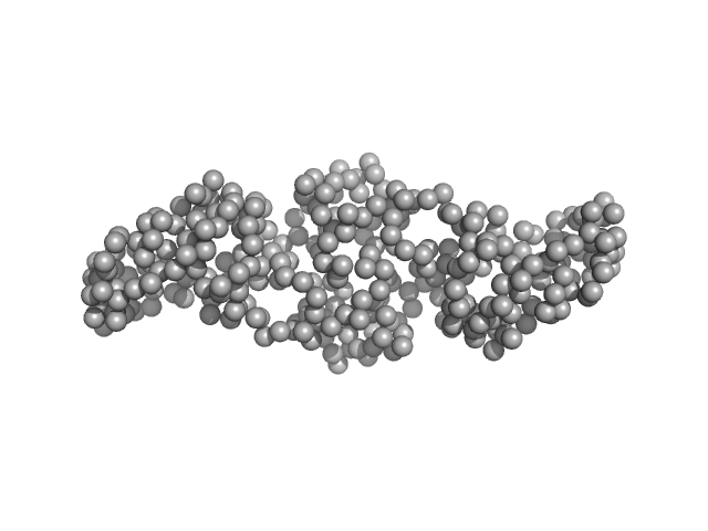 Gliding motility protein MglB GASBOR model