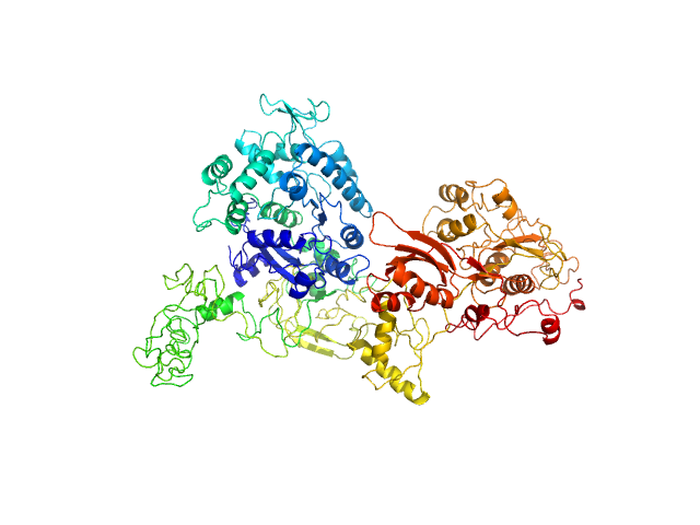 Ribosome assembly protein 1 MULTIFOXS model