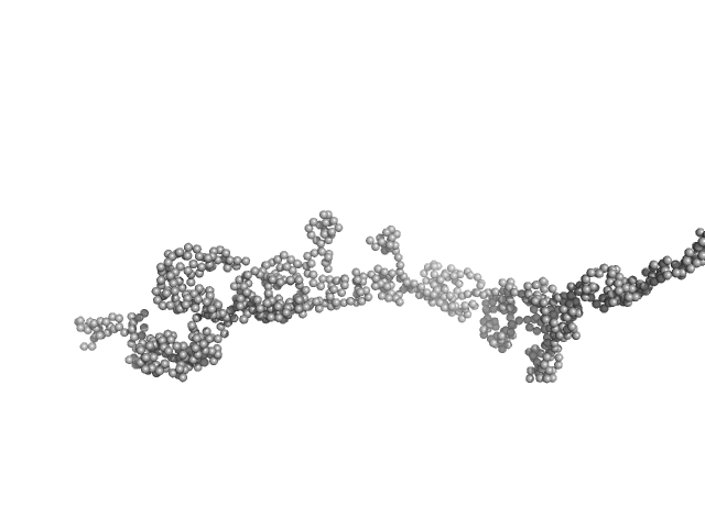 Transcription intermediary factor 1-beta, TIF1b, KAP1, TRIM28, Fragment 23-418, RBCC domain GASBOR model