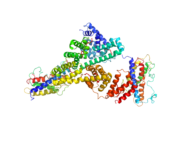 Human serum albumin Somapacitan SASREF model