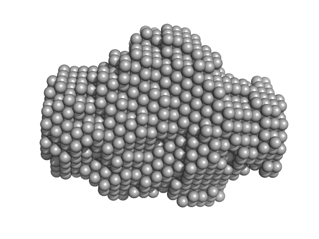 Bruton's tyrosine kinase, kinase domain DAMMIN model