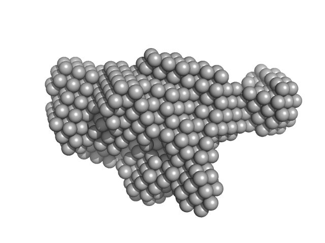 Uncharacterized protein DNA Duplex DAMMIF model