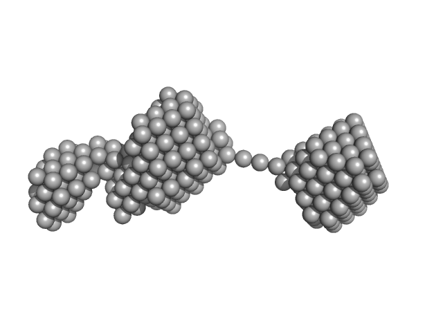 Lysinibacillus Mosquito-larvicidal receptor binding component DAMMIN model