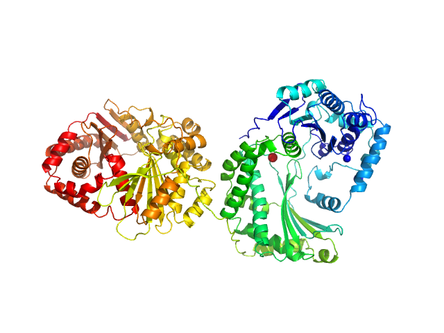 Zinc protease PqqL PDB (PROTEIN DATA BANK) model