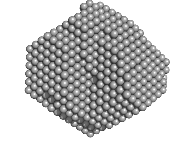 Carbonic anhydrase 2 DAMMIN model