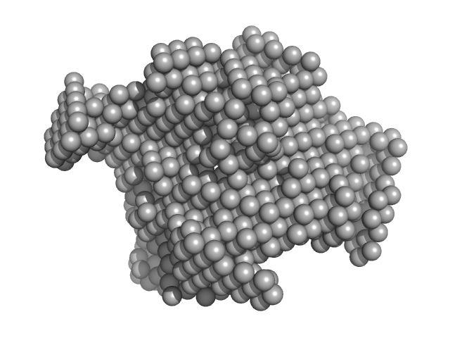 Fructose-bisphosphate aldolase A DAMMIN model