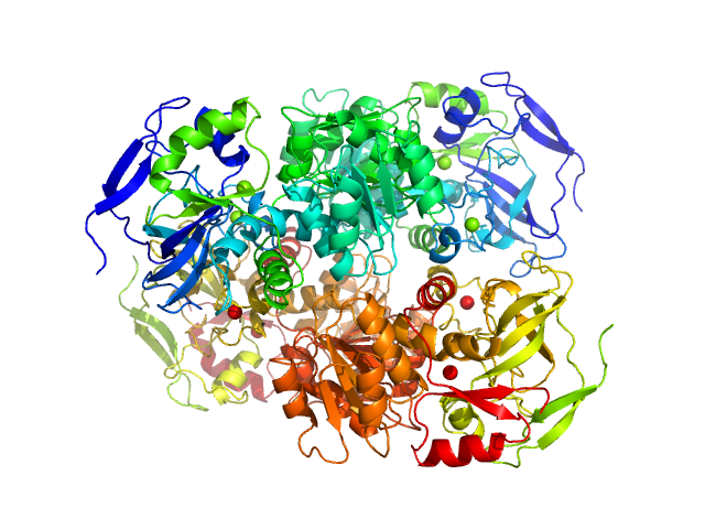 Alcohol dehydrogenase 1 PDB (PROTEIN DATA BANK) model