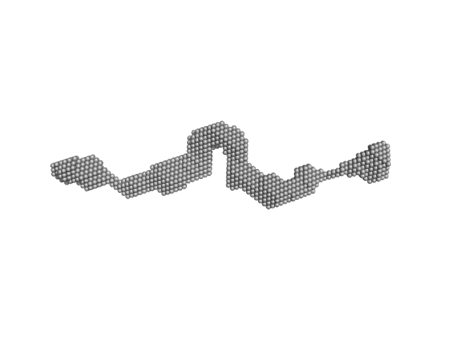 Dystrophin (R11-15 human dystrophin fragment) DAMMIF model