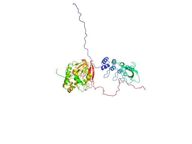 Serine/threonine-protein phosphatase PP1-alpha catalytic subunit Inhibitor of apoptosis-stimulating protein of p53 (RelA-associated inhibitor) BILBOMD model