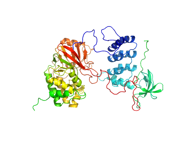 Serine/threonine-protein phosphatase PP1-alpha catalytic subunit Inhibitor of apoptosis-stimulating protein of p53 (RelA-associated inhibitor) BILBOMD model