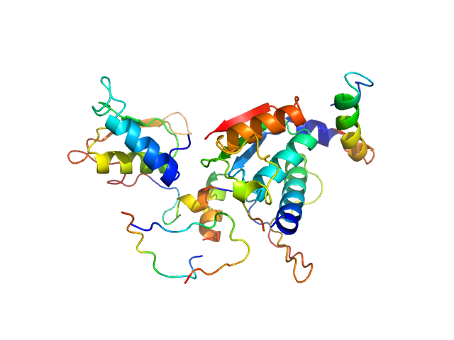 Ubiquitin-like modifier-activating enzyme 5 SASREF model