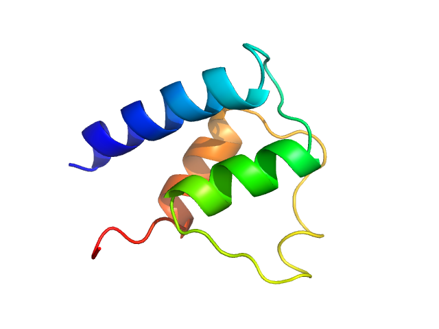 Myosin essential light chain PYMOL model