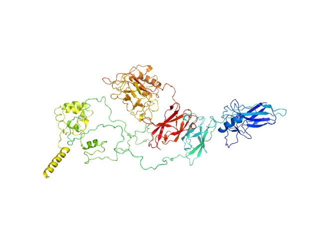 Transcription factor p65 19-549 NF-kappa-B p105 subunit 39-350 BILBOMD model