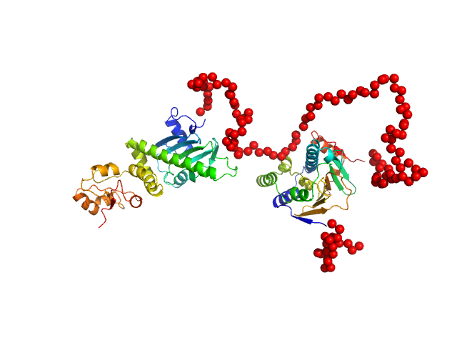 Plasmodium falciparum Heat shock protein 90 N-terminal and Middle domains EOM/RANCH model