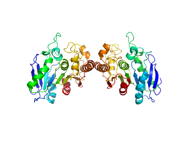 Poly(Aspartic acid) hydrolase-1 PDB (PROTEIN DATA BANK) model
