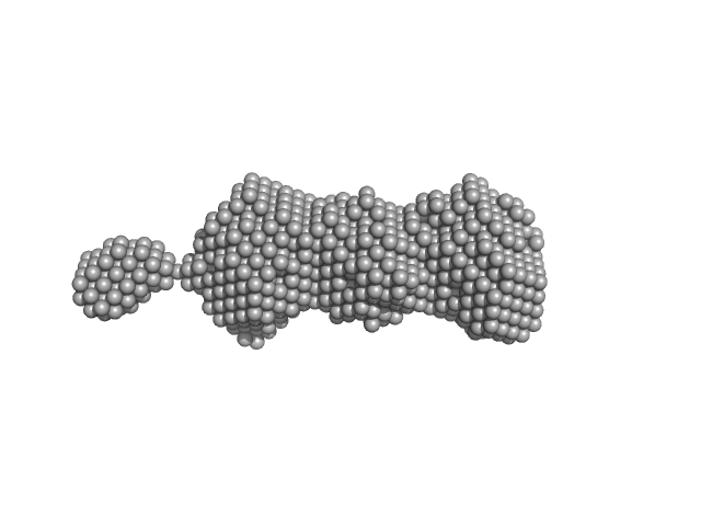 De novo protein WA20 DAMMIN model