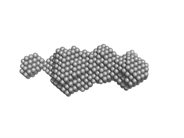 Hyperstable de novo protein Super WA20 DAMMIN model