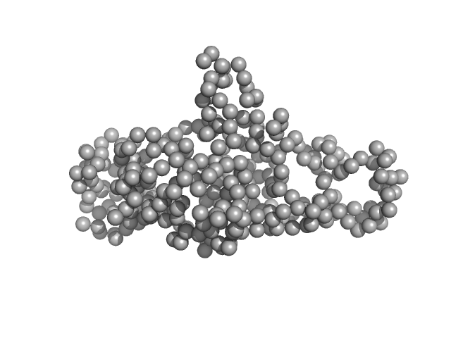 Ganglioside-induced differentiation-associated protein 1, construct GDAP1∆319-358 GASBOR model