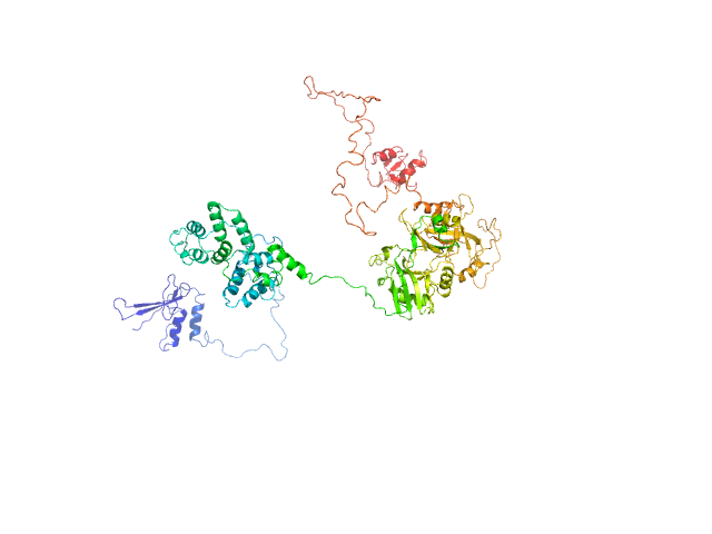 DNA ligase 3 (DNA ligase III alpha) BILBOMD model