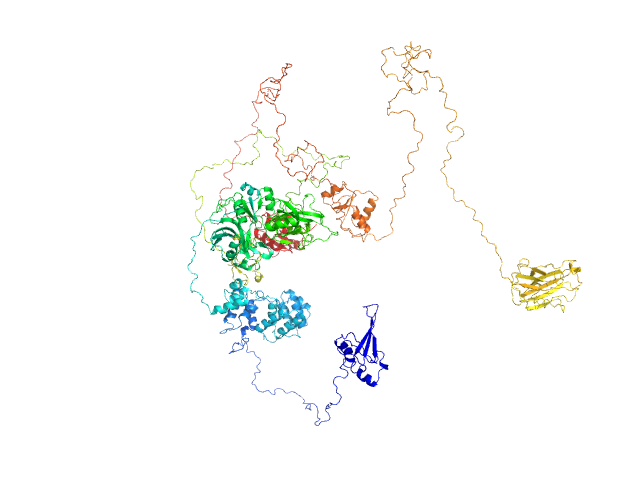 DNA repair protein XRCC1 DNA ligase 3 (DNA ligase III alpha) BILBOMD model