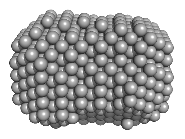 gp11 encapsidation protein DAMMIF model