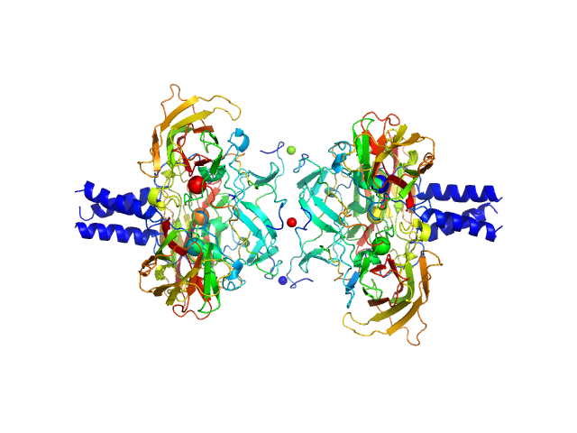 SUN domain-containing protein 1 Nesprin-4 PDB (PROTEIN DATA BANK) model