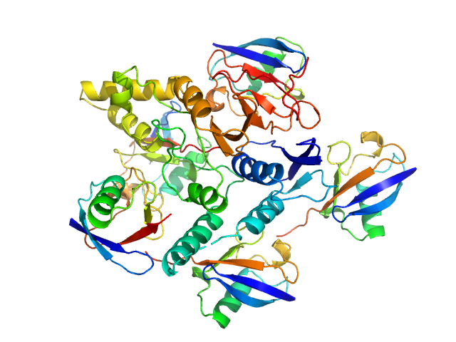 Ubiquitin carboxyl-terminal hydrolase C266A mutant Polyubiquitin-C CUSTOM IN-HOUSE model