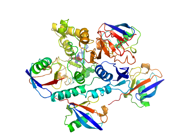 Ubiquitin carboxyl-terminal hydrolase C266A mutant Polyubiquitin-C CUSTOM IN-HOUSE model