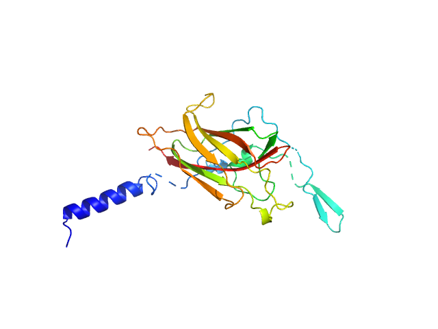 SUN domain-containing protein 1, I673E SREFLEX model