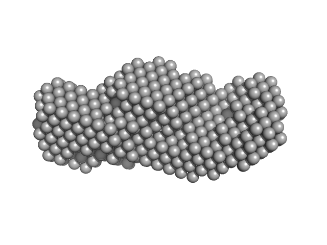 M100 oligonucleotide DAMMIN model