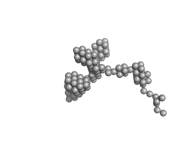 DNA-directed RNA polymerase subunit alpha DNA-directed RNA polymerase subunit beta DNA-directed RNA polymerase subunit beta' DNA-directed RNA polymerase subunit omega ATP-dependent DNA helicase UvrD1 DAMMIN model
