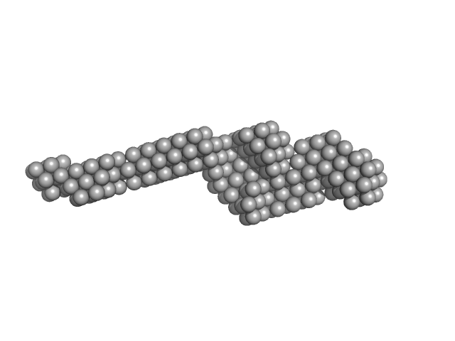 Angiopoietin-related protein 3 DAMMIN model