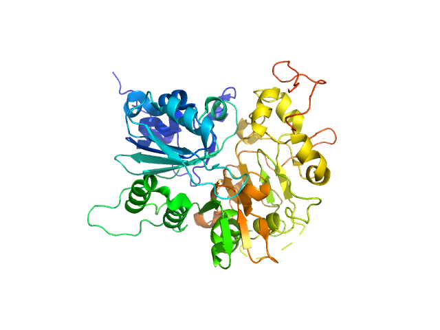 Tyrosyl-DNA phosphodiesterase 1 (149-608) PDB (PROTEIN DATA BANK) model