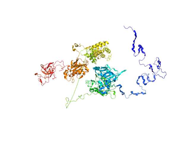 Tyrosyl-DNA phosphodiesterase 1 Isoform 3 of DNA ligase 3 (DNA ligase III alpha) BILBOMD model